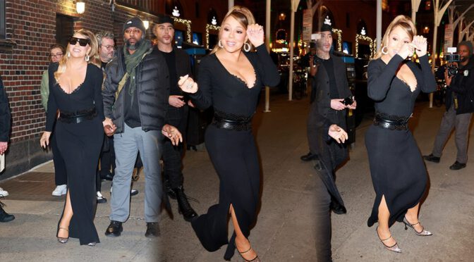 Mariah Carey Sexy Big Cleavage