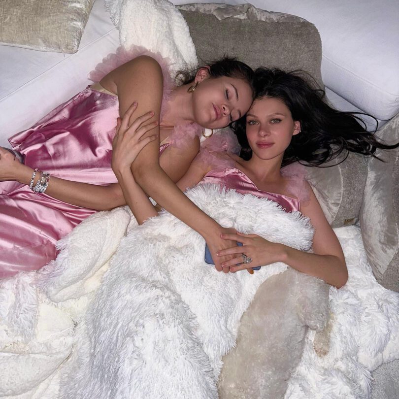 Selena Gomez In Bed