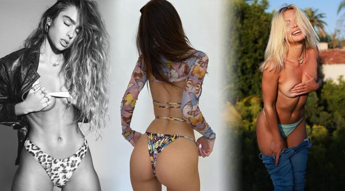 Emily Ratajkowski’s Perfect Ass in Thong and Other Celebrities in a Weekly Instagram/Twitter Roundup