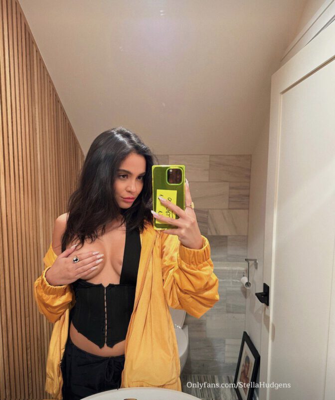 Stella Hudgens Braless Tits