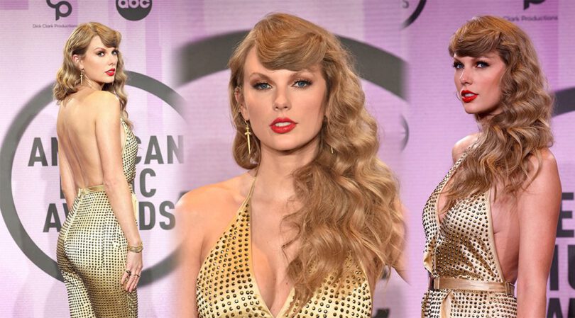 Taylor Swift Shows Sexy Ass at 2022 American Music Awards in Los Angeles