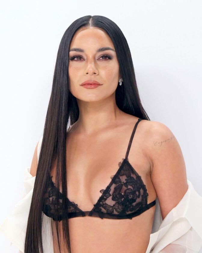 Vanessa Hudgens Sheer Bra And Pierced Nipples