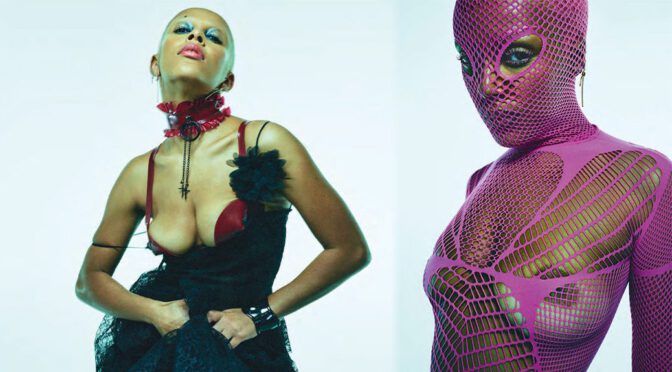 Doja Cat Expose Beautiful Boobs in Dazed Magazine (Winter 2022) (NSFW)