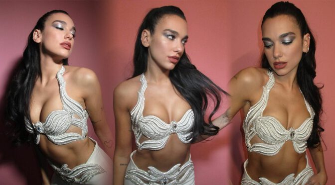 Dua Lipa Flaunts Sexy Boobs in Beautiful Photoshoot