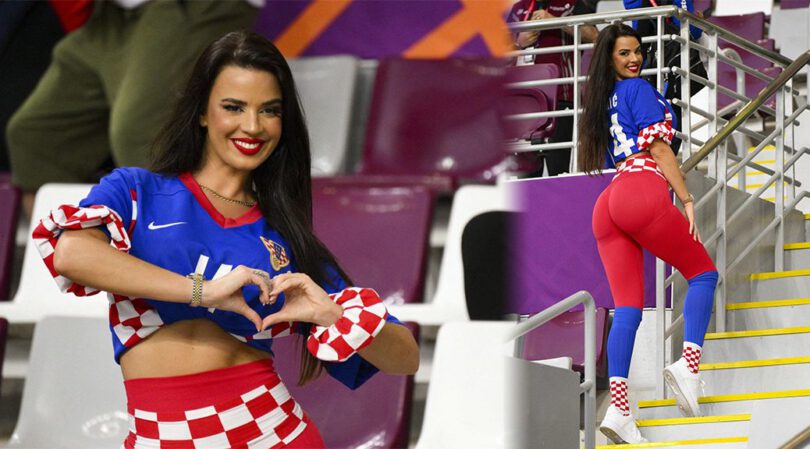 Ivana Knoll Flaunts Big Sexy Ass in Red Thighs at FIFA World Cup in Qatar