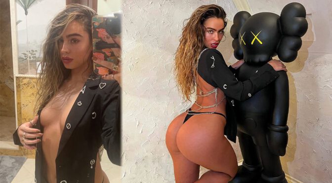 Sommer Ray Shows Gorgeous Ass in Thong Panties
