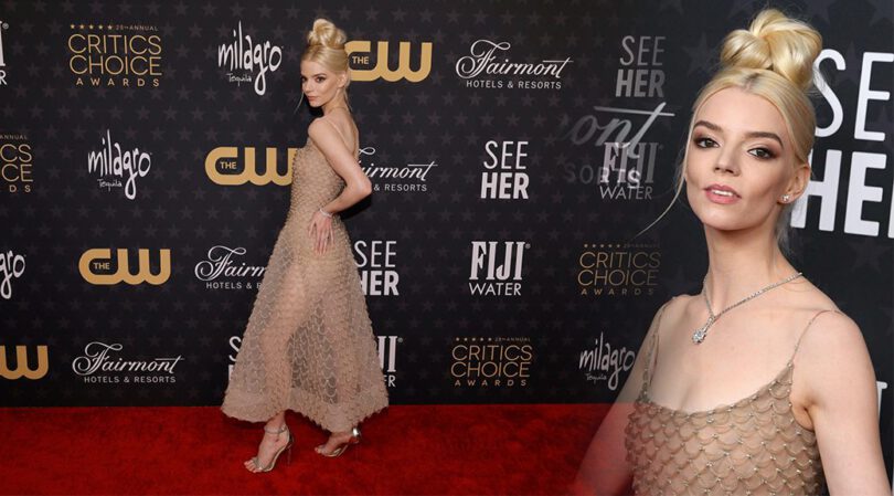 Anya Taylor-Joy Gorgeous at 28th Annual Critics Choice Awards in Los Angeles