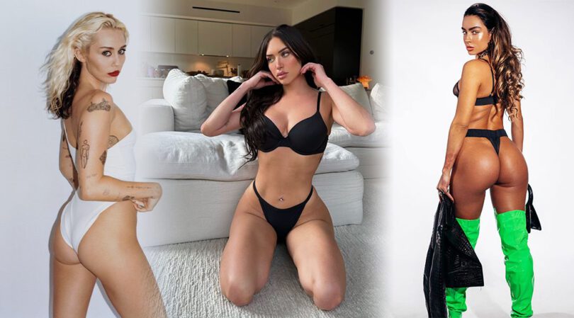 Anastasia Karanikolaou in Sexy Underwear and Other Celebrities in a Weekly Instagram/Twitter Roundup