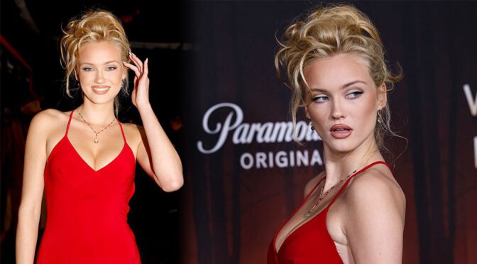 Chloe Rose Robertson Beautiful Cleavage