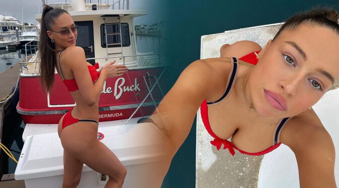 Elsie Hewitt Shows Gorgeous Boobs and Ass in Sexy Bikini