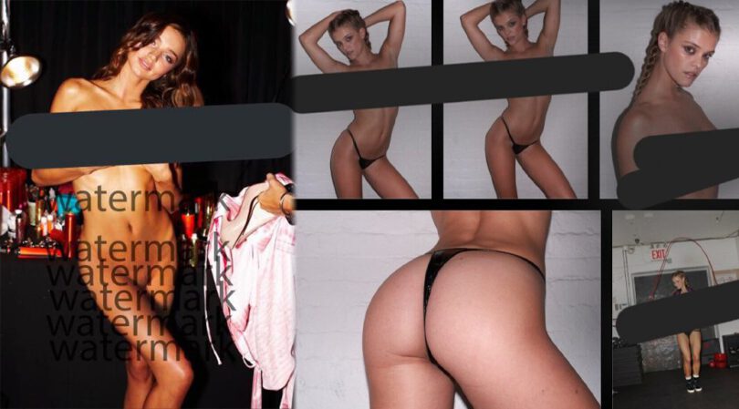 Nina Agdal & Miranda Kerr Naked in Leaked Pictures (Censored)