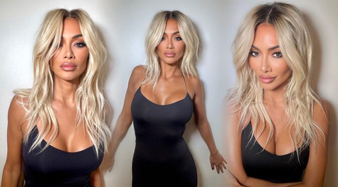 Nicole Scherzinger Beautiful Boobs In Big Cleavage