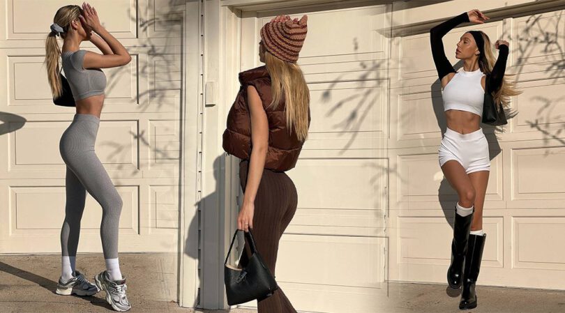 Alexis Ren Flaunts Gorgeous Body in Sexy Alo Yoga Photoshoot