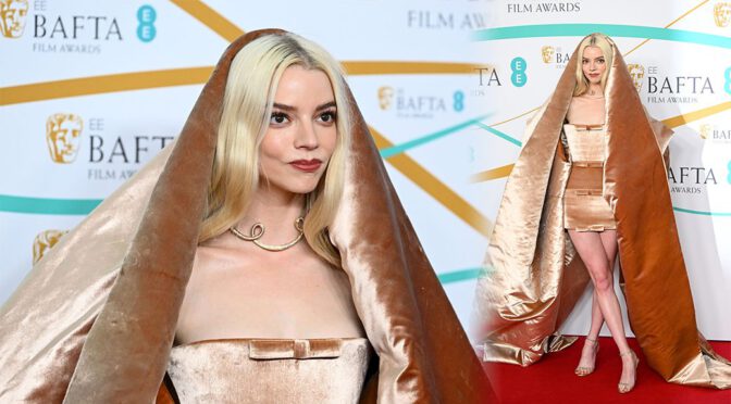 Leggy Anya Taylor-Joy Steals the Show at BAFTA Film Awards 2023 in London