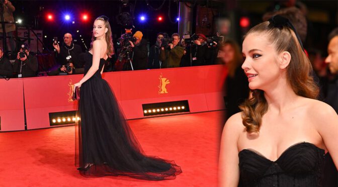 Barbara Palvin Stuns in Sexy Dress and Cleavage at “Someday We’ll Tell Each Other Everything” Premiere in Berlin