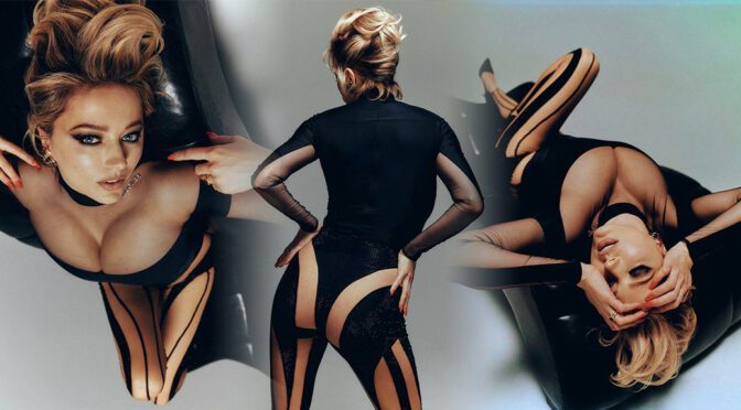 Caroline Vreeland Flaunts Stunning Figure in Mugler Photoshoot