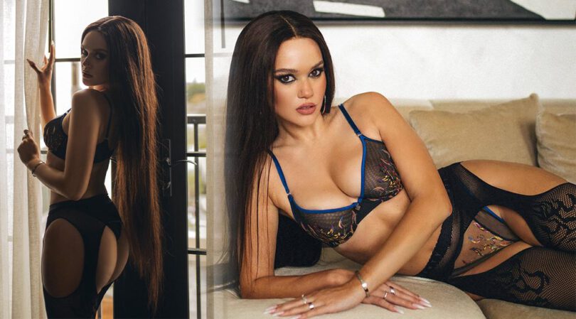 Madison Pettis Sizzles in Savage x Fenty Lingerie Photoshoot by Nesrin Danan
