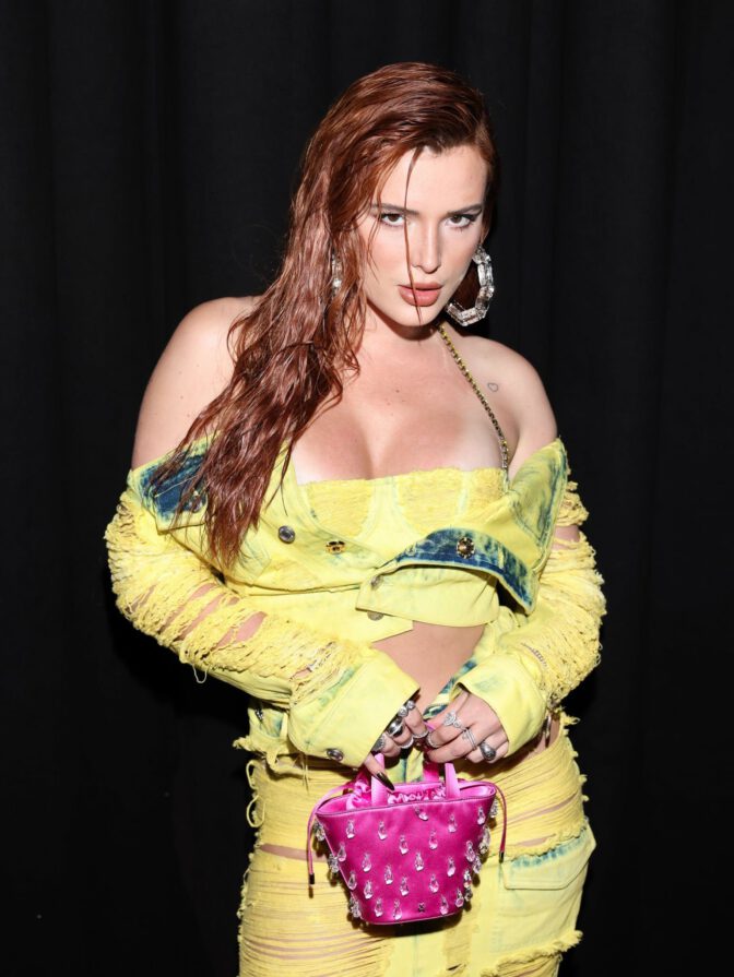 Bella Thorne Gcds Milan Bold Fashion Tan Lines Breasts