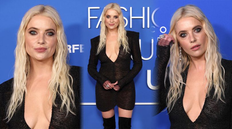 Ashley Benson Stuns in Braless Outfit at Fashion Trust US Awards in LA