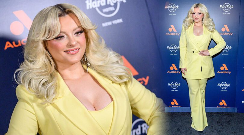 Bebe Rexha Steals the Show with Her Stunning Cleavage at Leading Ladies Event