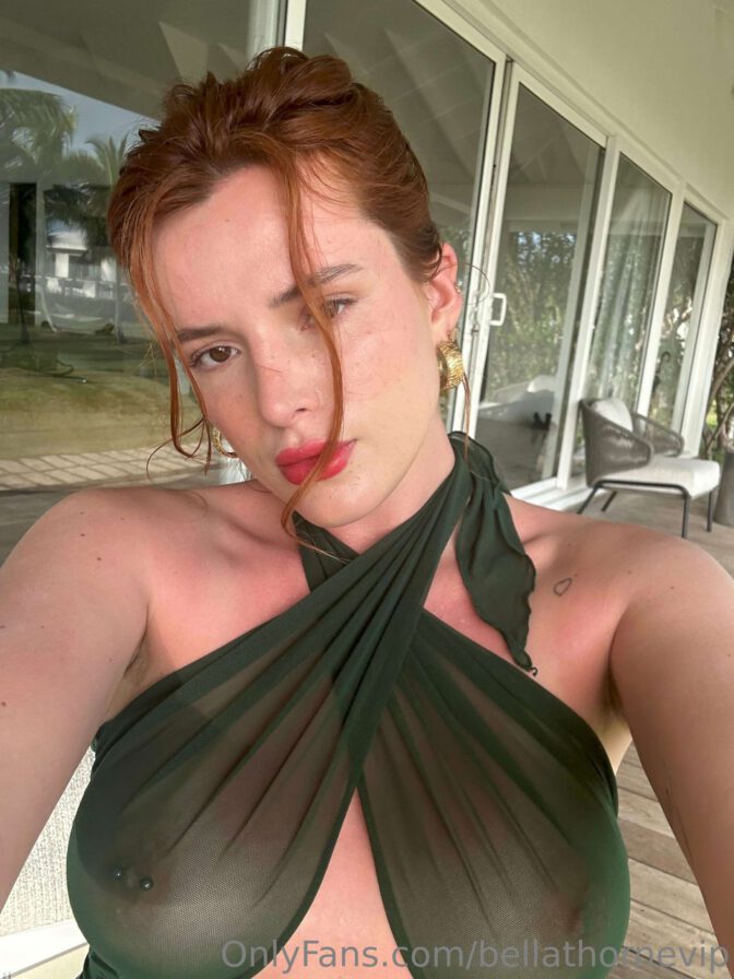 Bella Thorne Pierced Nipples Sexy Boobs