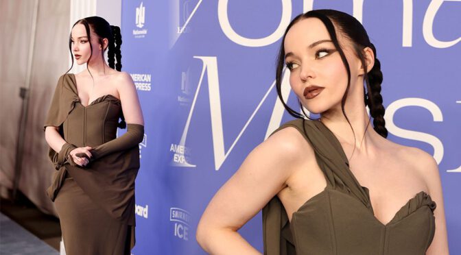 Dove Cameron Stuns in a Gorgeous Dress at 2023 Billboard Women In Music Event