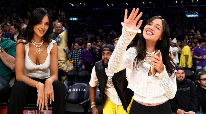 Eiza Gonzalez’s Gorgeous Breasts Steal the Show at Lakers Game