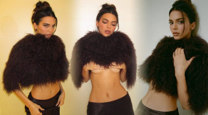 Kendall Jenner’s Toned Body & Braless Underboobs: A Sexy Photo Shoot with Daniel Derro Regan