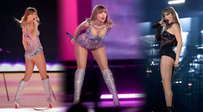 Taylor Swift Rocks the Stage with Sexy Outfits on Eras Tour in Glendale