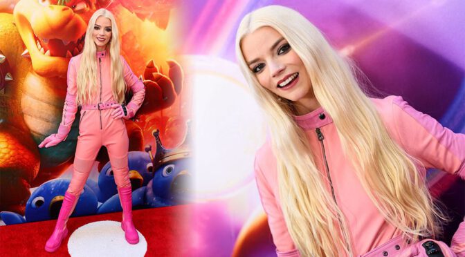 Actress Anya Taylor-Joy Shines at “Super Mario Bros. Movie” Premiere in LA