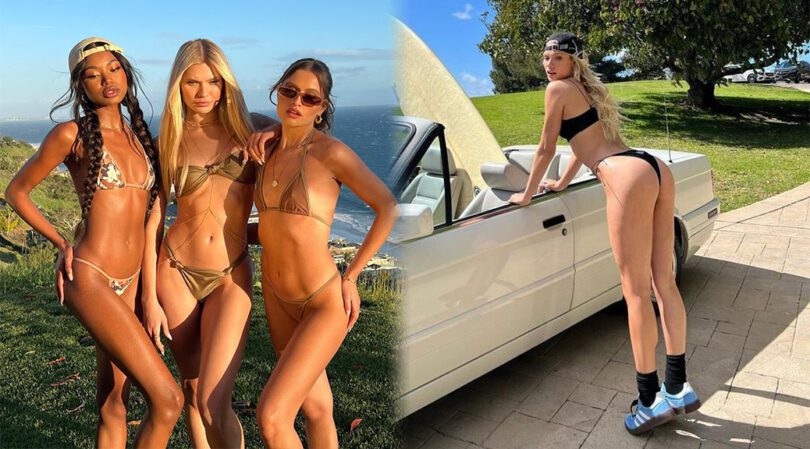 Josie Canseco Flaunts Her Flawless Figure in Edikted Swimwear Shoot