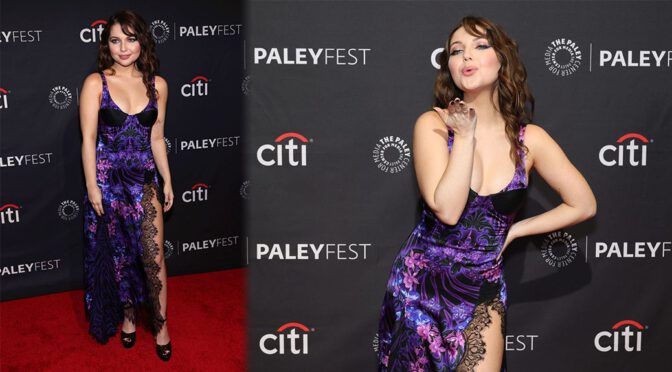 “Yellowjackets” Star Samantha Hanratty’s Sexy Dress Steals the Show at AleyFest LA 2023