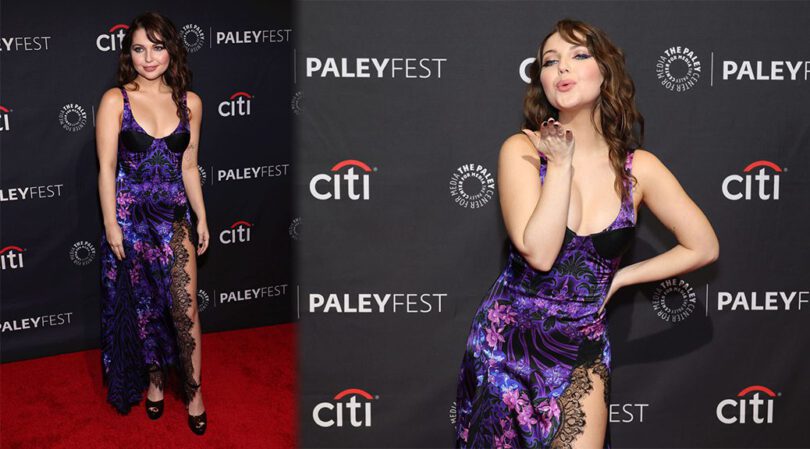 “Yellowjackets” Star Samantha Hanratty’s Sexy Dress Steals the Show at AleyFest LA 2023