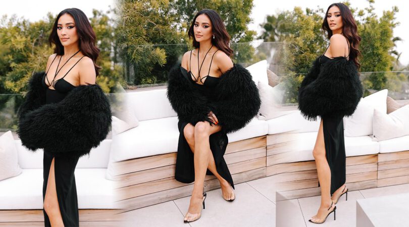 Sizzling Hot: Shay Mitchell Rocks Revealing Dress at REVOLVEโs 20th Anniversary Dinner in Beverly Hills