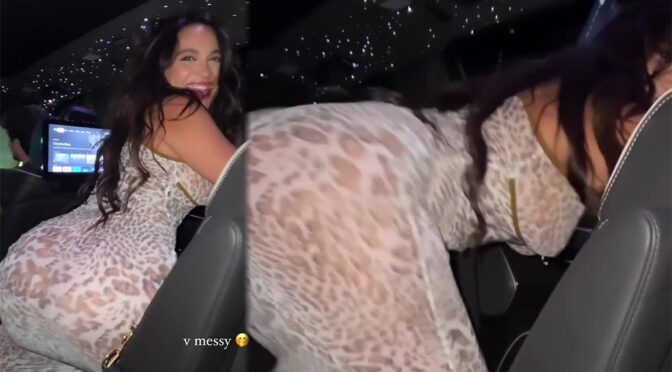 Limo Twerking with Stella Hudgens – A Scintillating Display of Curves and Moves!