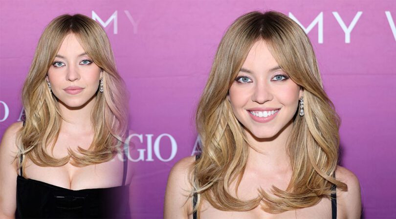 Sydney Sweeney Wows with Big Cleavage at Armani Beauty My Way Launch in New York