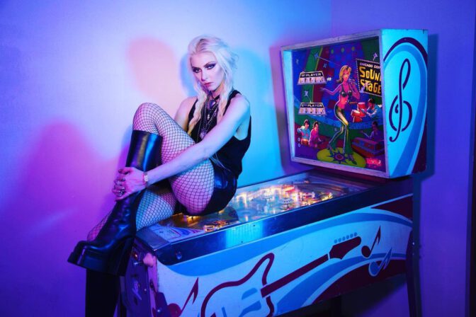 Taylor Momsen Fishnet Stockings Indira Cesarine Photo Shoot