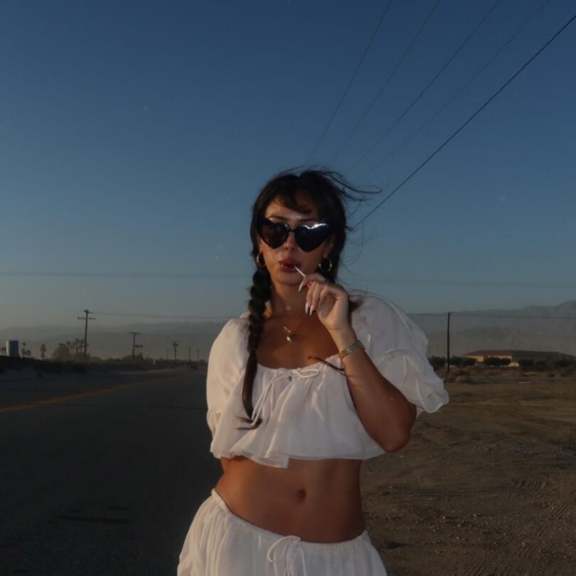 Cindy Kimberly Coachella Topless Photoshoot