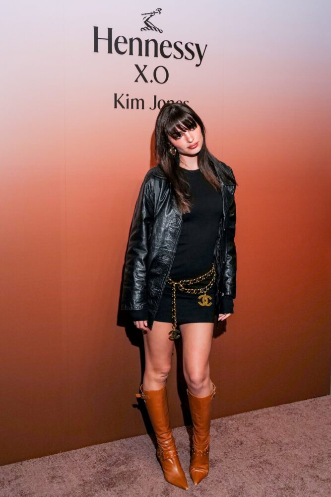 Emily Ratajkowski Hennessy Kim Jones Xo Lab Popup Nyc Sexy Legs