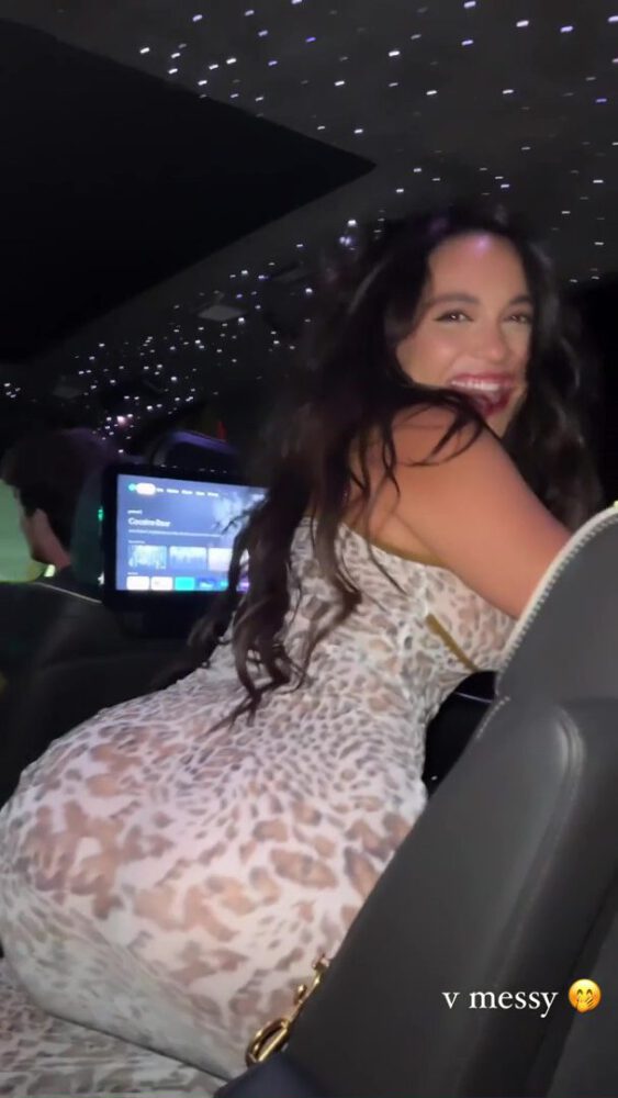 Stella Hudgens Ass Boobs Twerk Limousine