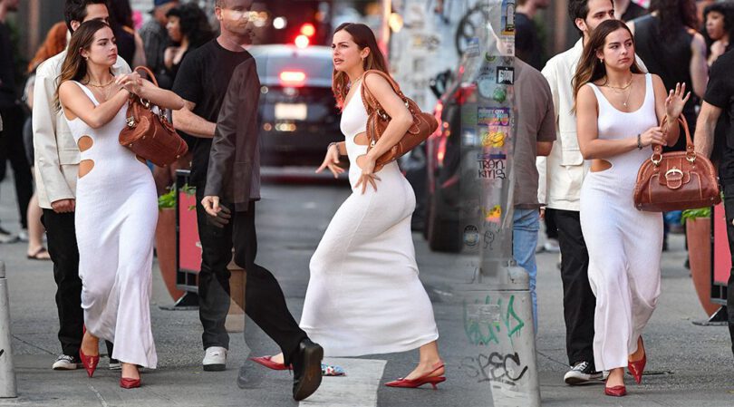 Addison Rae’s Provocative Tight Dress in NYC: Unleashing Temptation and Beauty