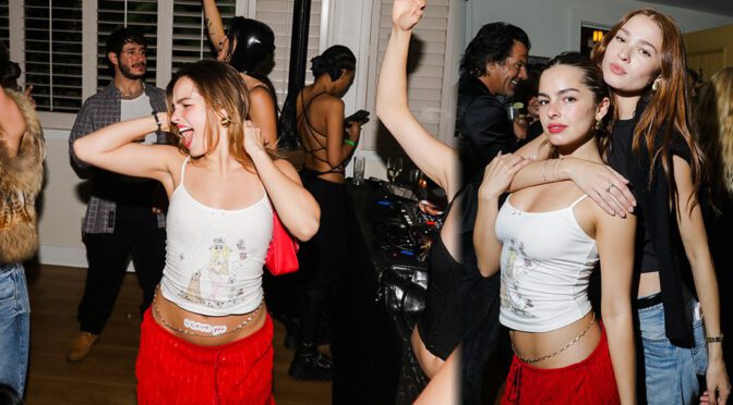 Red Hot: Addison Rae’s Showstopping Look at Pamela Anderson x Frankies Bikinis Launch Event