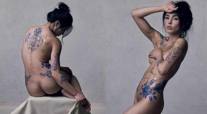 Beyond Boundaries: Anna Akana Bares It All in a Bold and Provocative Artistic Nude Session