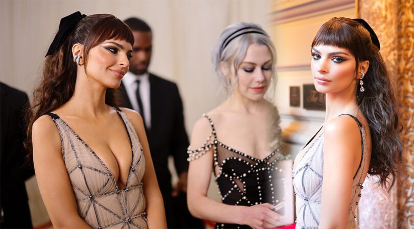 Emily Ratajkowski Flaunts Her Jaw-Dropping Breasts at 2023 Met Gala