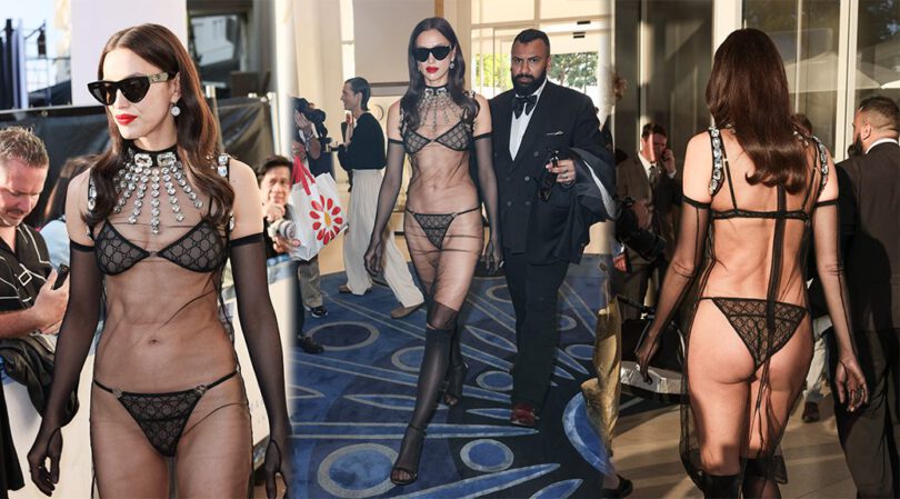 Experience Irina Shayk’s Unforgettable Cannes Appearance: Scintillating Lingerie and a Captivating Display of Beauty