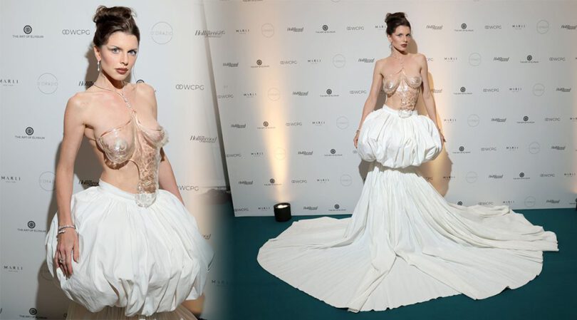 Unveiling Julia Fox’s Daring Braless Look: Revealing Breasts and Nipples at Cannes (NSFW)