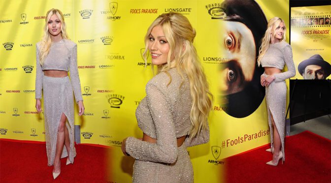 Katherine McNamara Shines in Stunning Dress at ‘Fool’s Paradise’ Premiere in Los Angeles