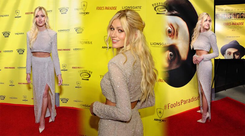 Katherine McNamara Shines in Stunning Dress at ‘Fool’s Paradise’ Premiere in Los Angeles