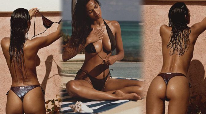Lais Ribeiro: Spectacular Body and Boobs in Skimpy Bikinis for Bikini Lovers