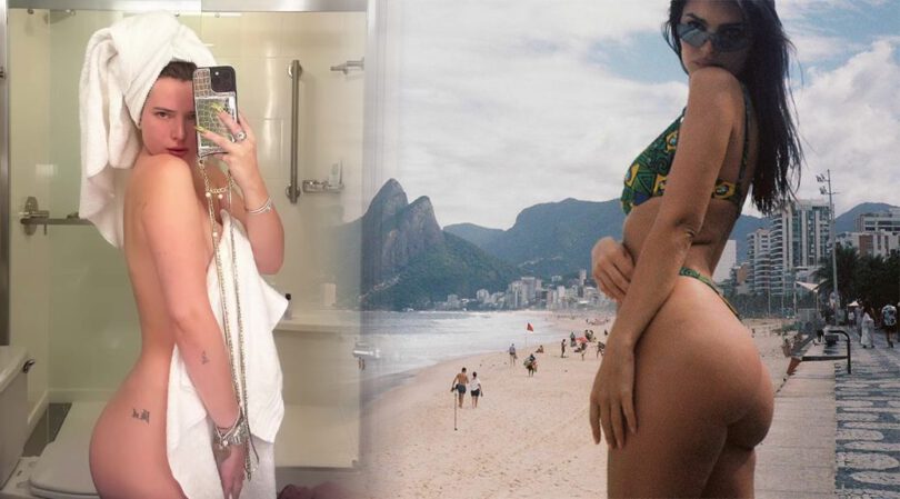 Emily Ratajkowski’s Perfect Ass in Thong and Other Celebrities in a Weekly Instagram/Twitter Roundup